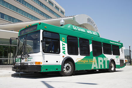 Photo: ART bus at Shirlington Transit Station