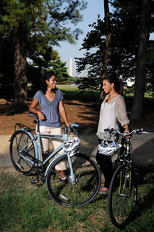 Photo: Bicycle commuter